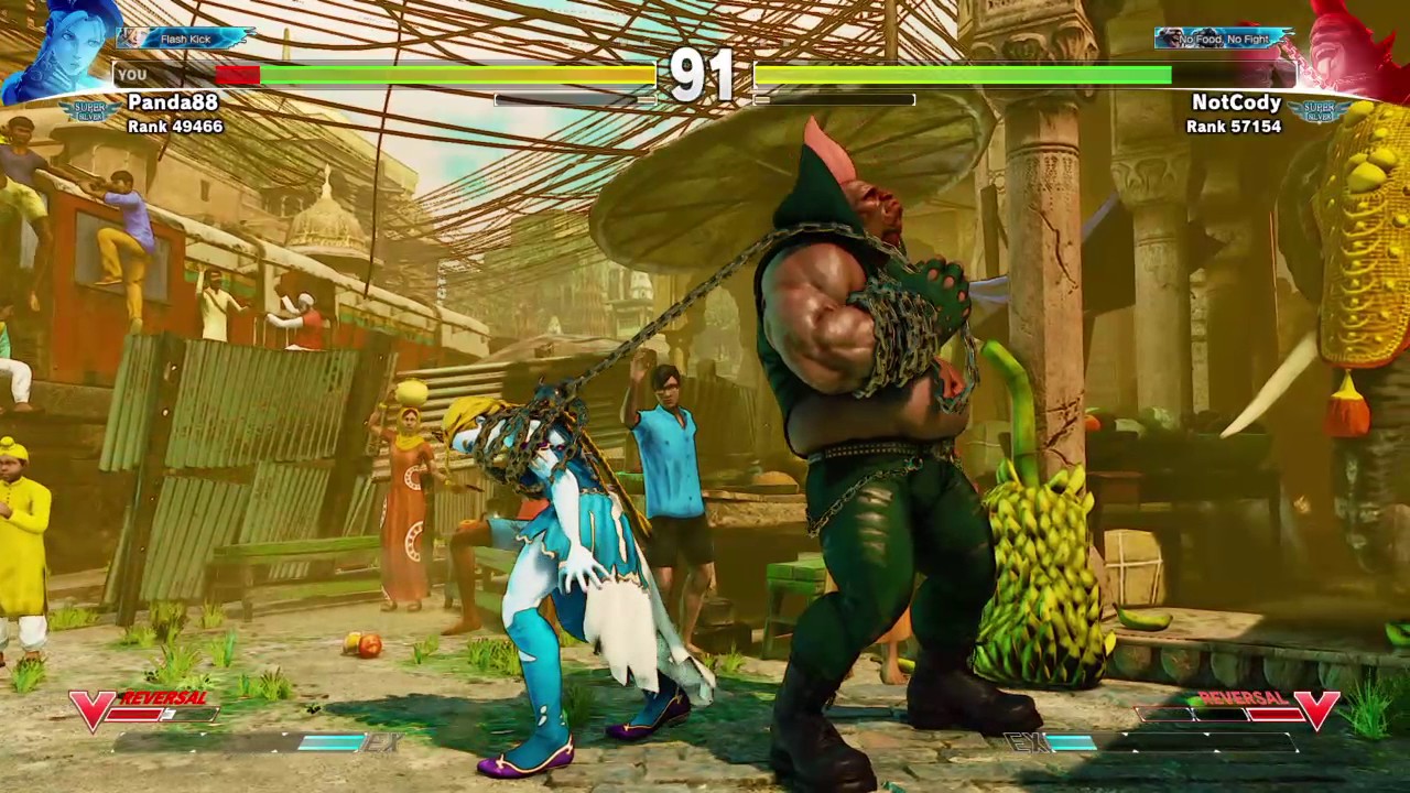 STREET FIGHTER V Round 1 salt
