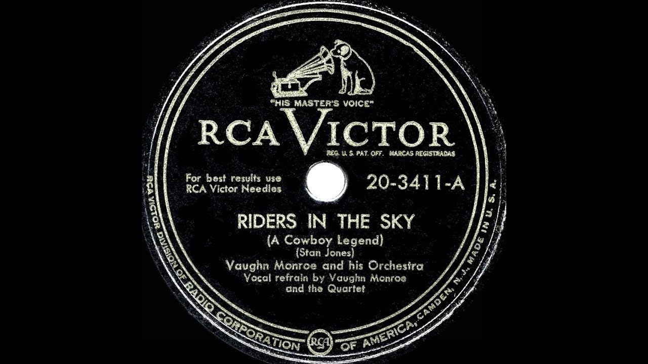 1949 HITS ARCHIVE: Riders In The Sky - Vaughn Monroe (a #1 record)