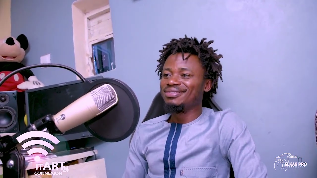 Ephra&iuml;m Motey Richesse (chanteur, compositeur, Coach...) dans Itart connexion 24