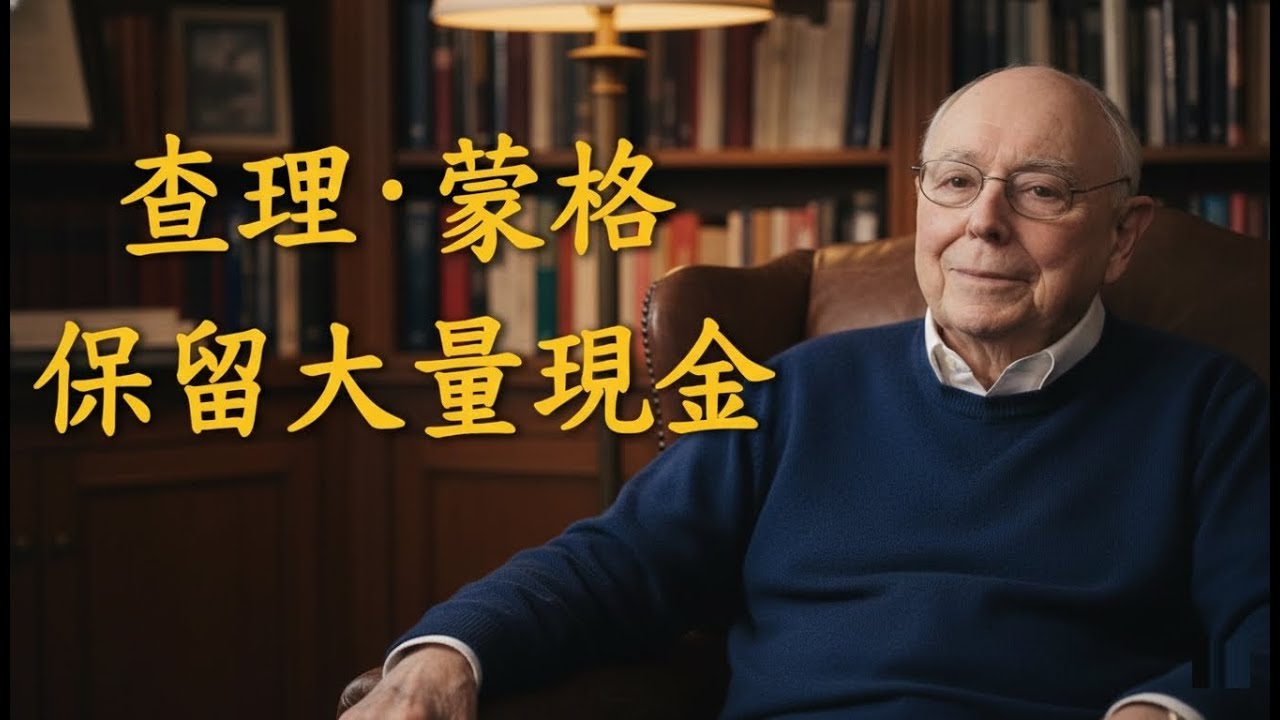 查理蒙格|Charlie Munger：為什麼聰明的投資人總是持有現金 - 財富的秘密