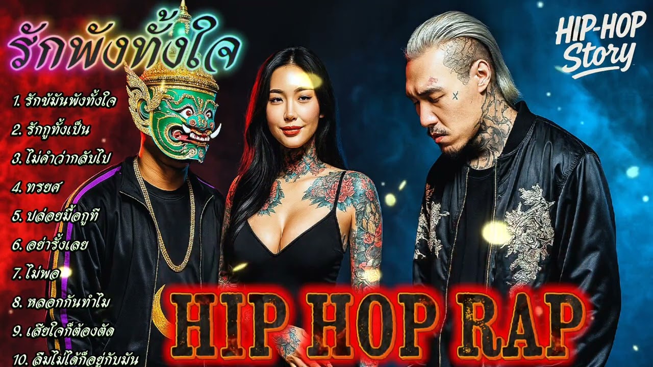 🔥รวมเพลงแร็พฮิปฮอป🔥รักมันพังทั้งใจ💔 - ทรยศ ❌️💯 #SadRap #HipHopอกหัก #Rapซึ้งกินใจ #rap #hiphop