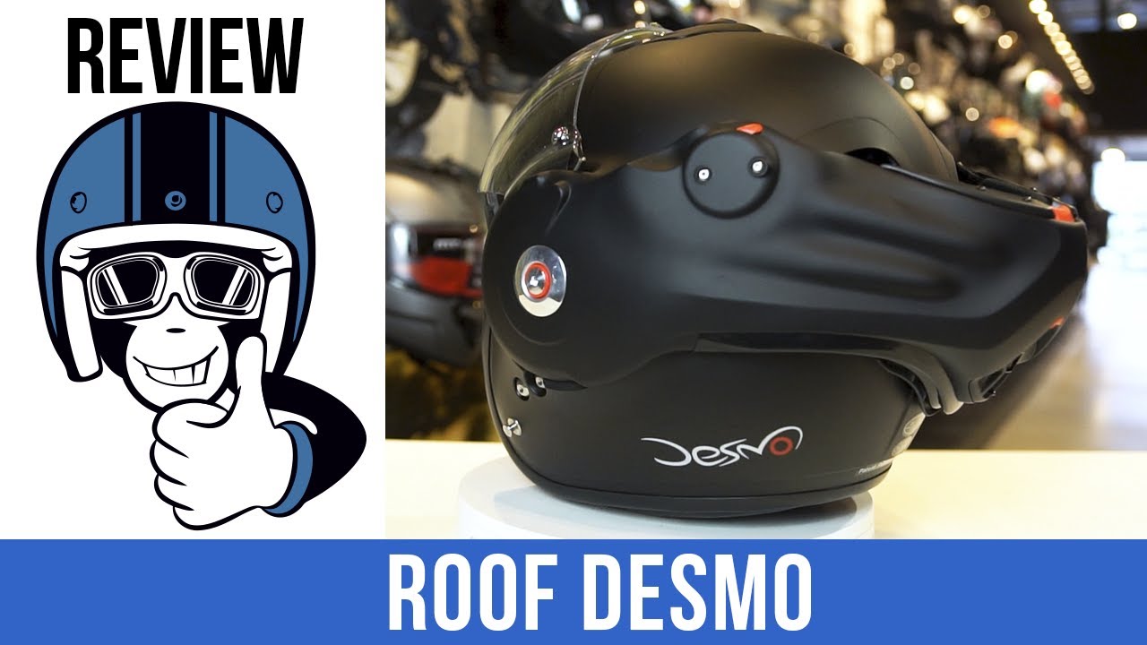 ROOF DESMO RO32 motorhelm review | Voordeelhelmen.nl