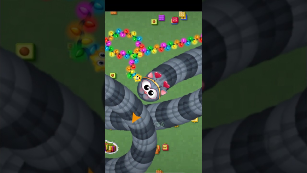 🐍wormsZone.io ❤001Slither snake top 01/Best world record snake Epic cacing 
