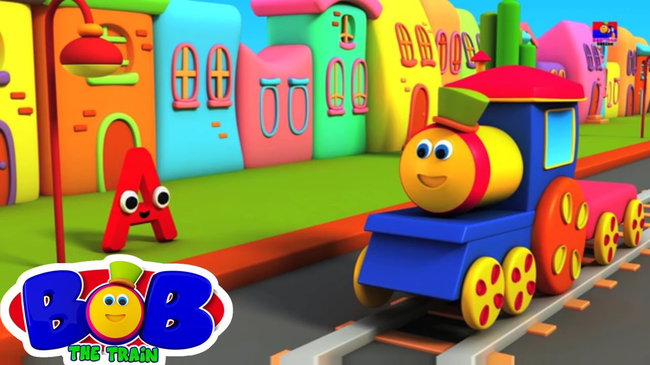 밥기차알파벳모험 | 아이들을위한 3D 만화 | 교육적비디오 | Bob Train Alphabet Adventure | ABC Train |  Learn Alphabets