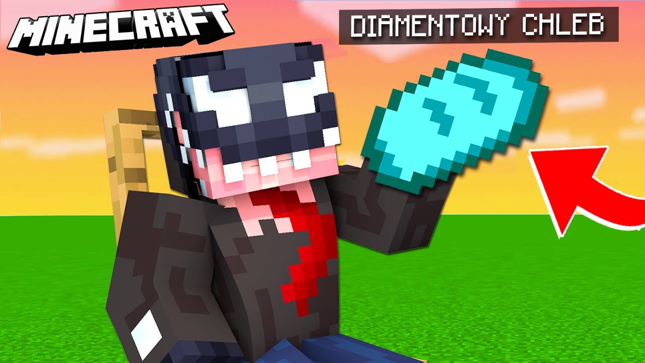 MINECRAFT, ale MOGĘ ROBIĆ CUSTOMOWY CHLEB ZE WSZYSTKIEGO! *śmieszne*