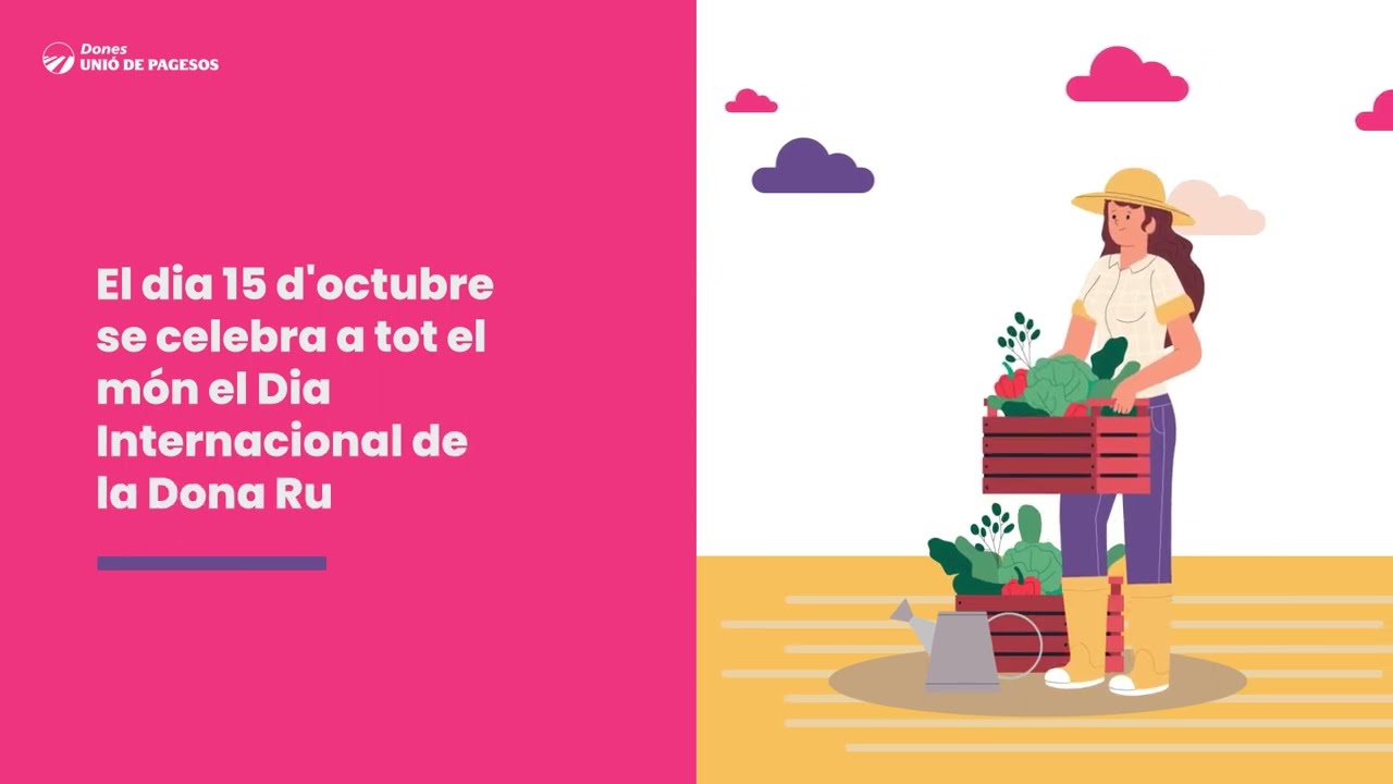 15 d'octubre, Dia Internacional de la Dona Rural: gestionar el món rural amb perspectiva de gènere