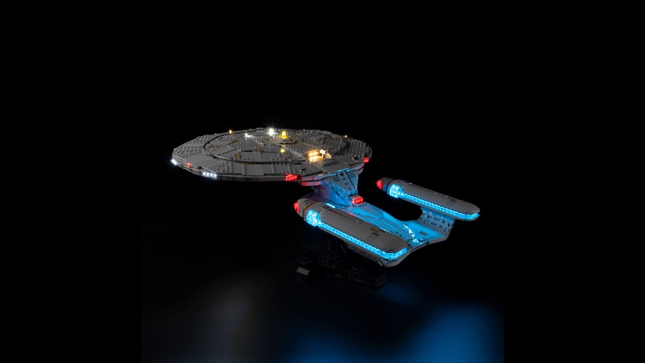 Lego Star Trek: U.S.S. Enterprise NCC-1701-D 10356 Light Kit