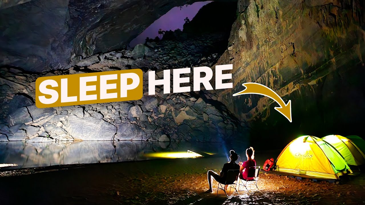 Sleeping In the 3rd LARGEST CAVE in the World! Phong Nha, Vietnam