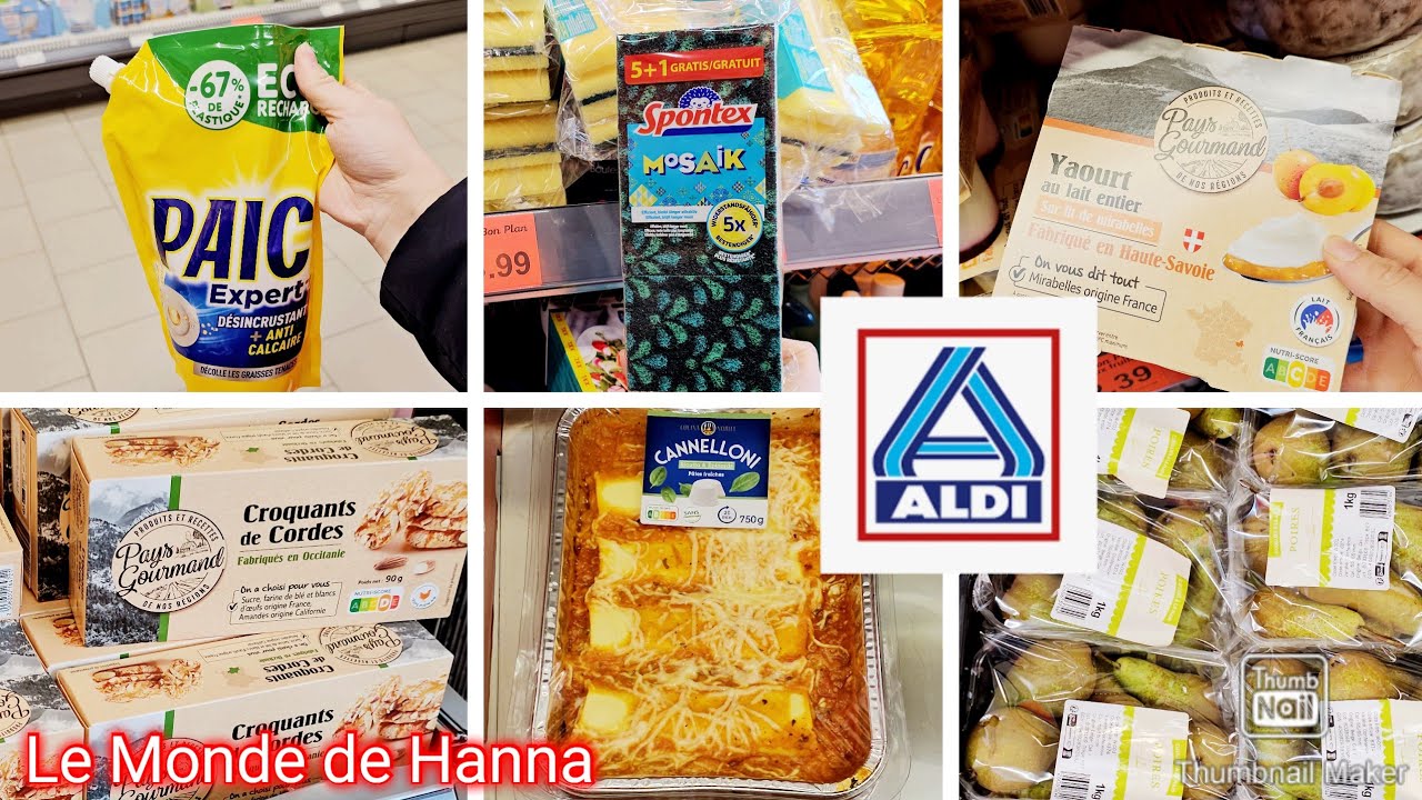 ALDI FRANCE ARRIVAGE 21-02 BONS PLANS COURSES