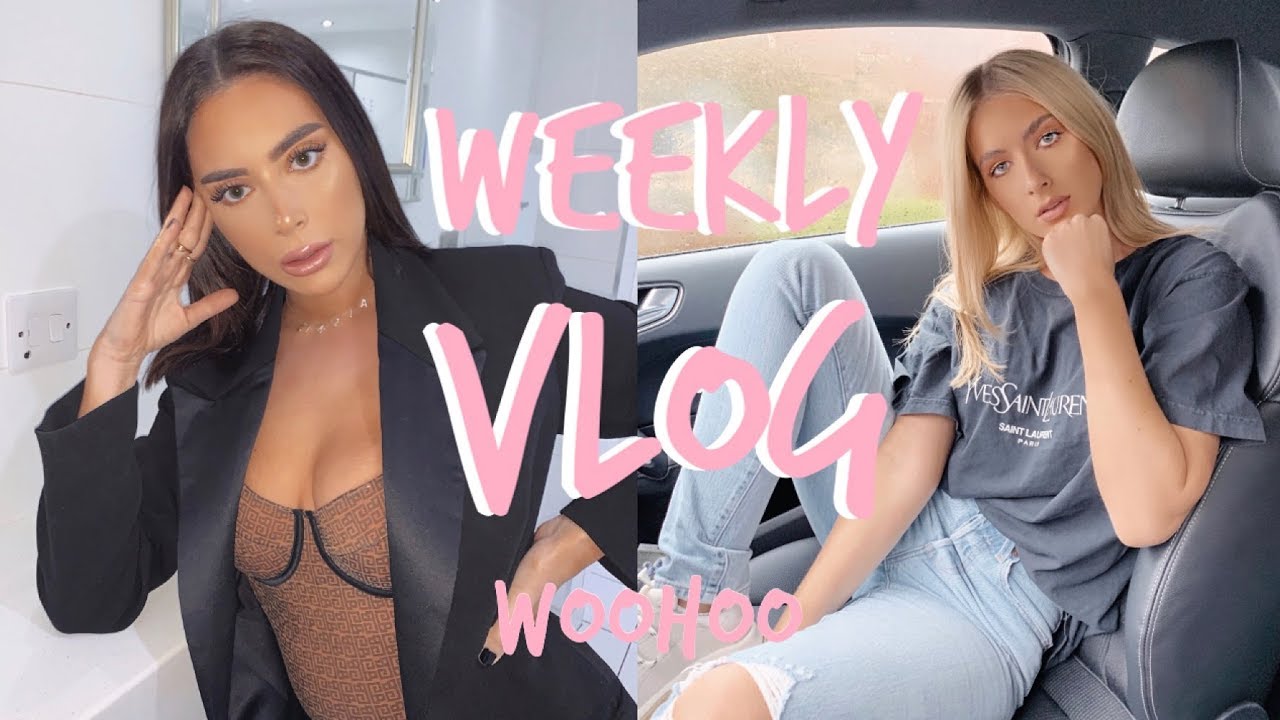 WEEKLY VLOG FEAT. GRWU! | Sophia and Cinzia | ad