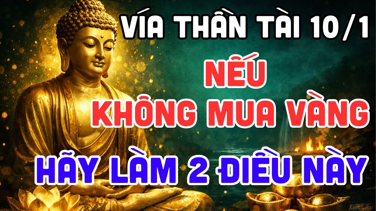 Vía Thần Tài 10/1: Không Mua Vàng Cũng Được, Nhưng Phải Làm 2 Điều Này | Tu Phật Tại Gia