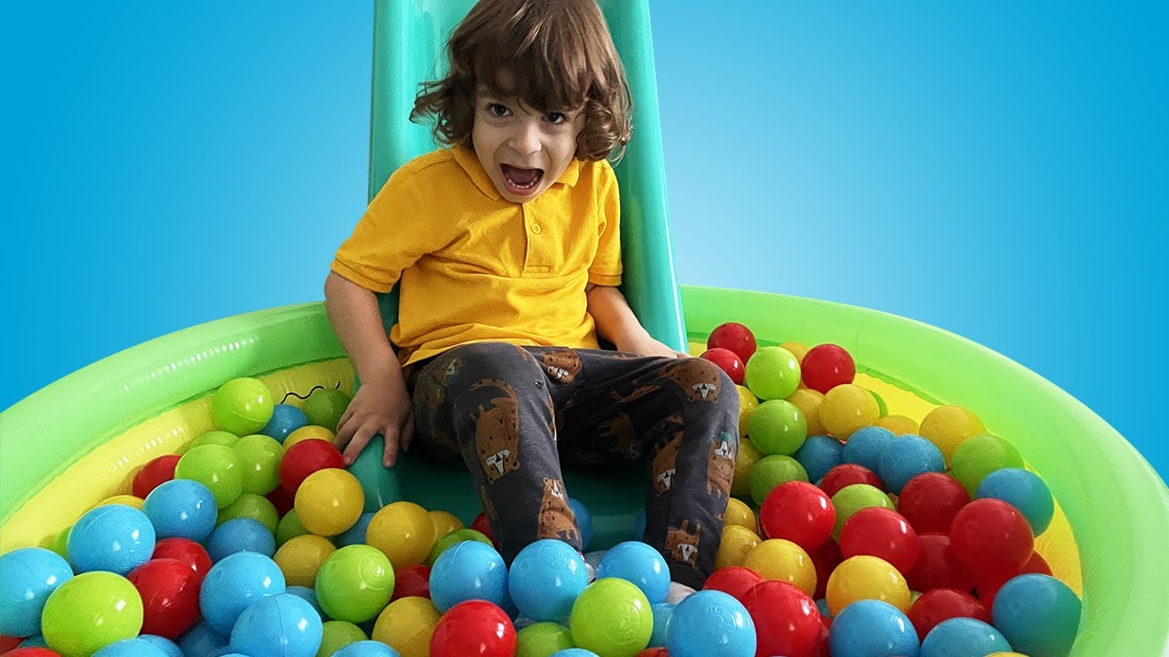 Sarp Kaydıraktan Toplara Kaydı - Sarp Toys