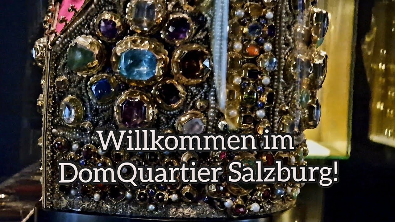 DomQuartier in Salzburg. Residenz und st.Peter Museum. Barock 