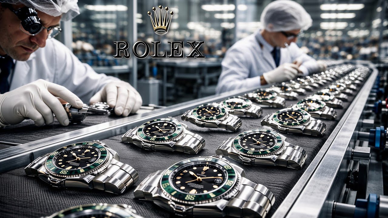 Inside Rolex Factory | How a Luxury Watch Is Made