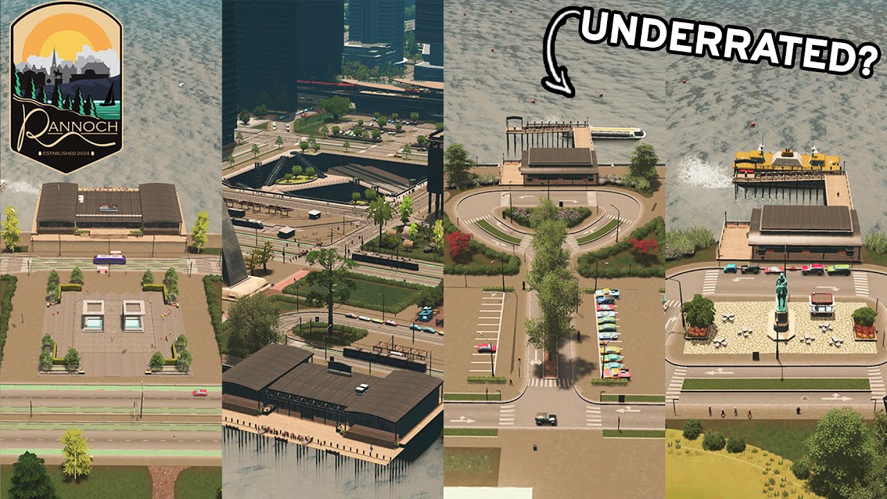 Developing Ferry Termini Across The City In Cities 1!