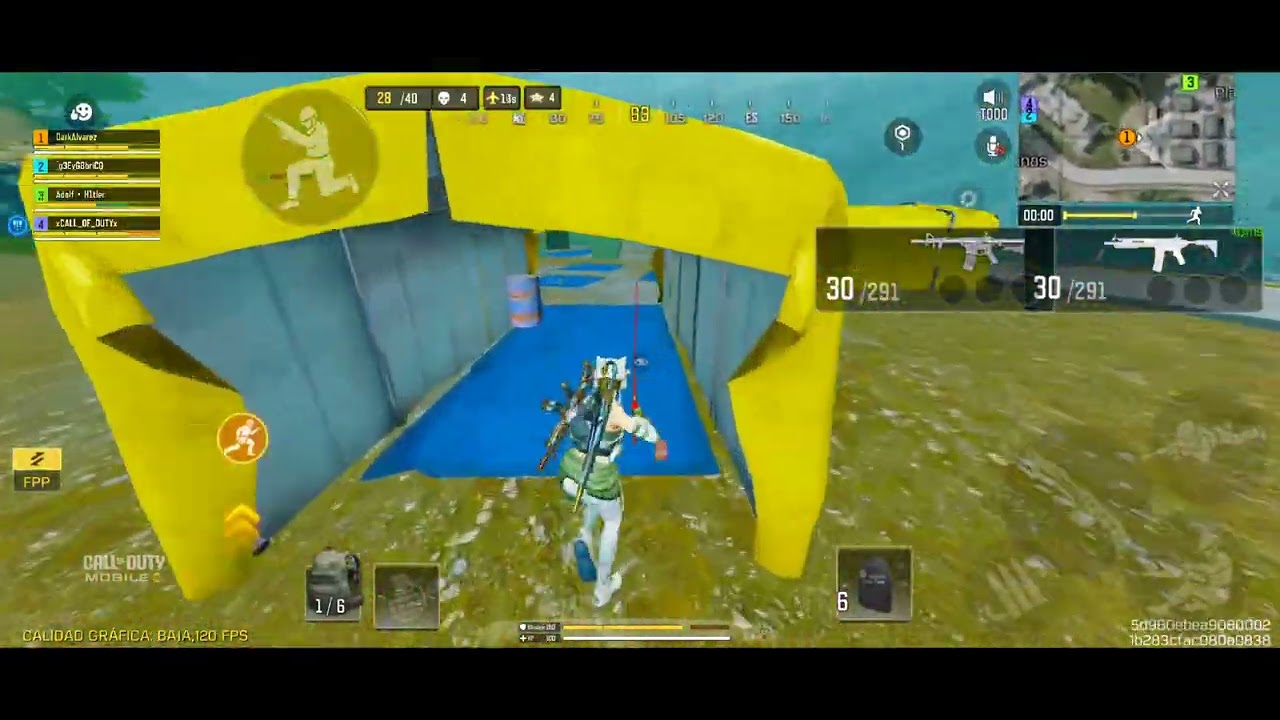 Alcatraz COD Mobile partida intensa xd