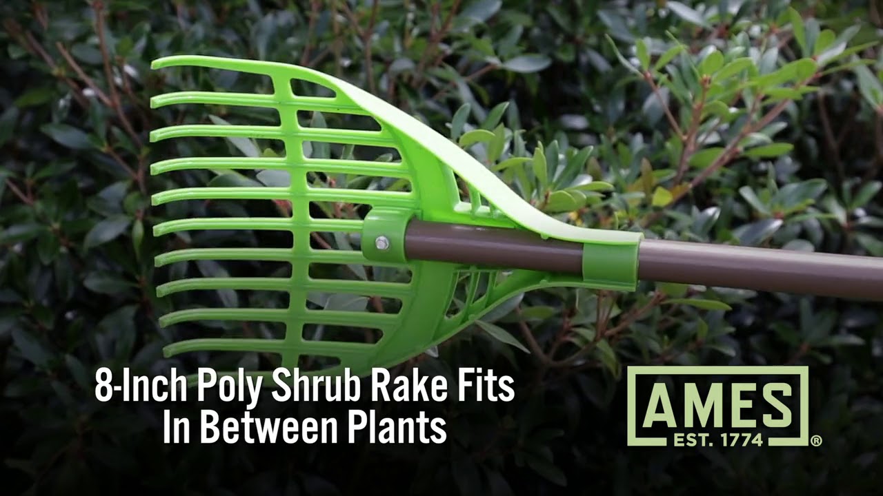 Maintain Your Garden Beds With A Shrub Rake