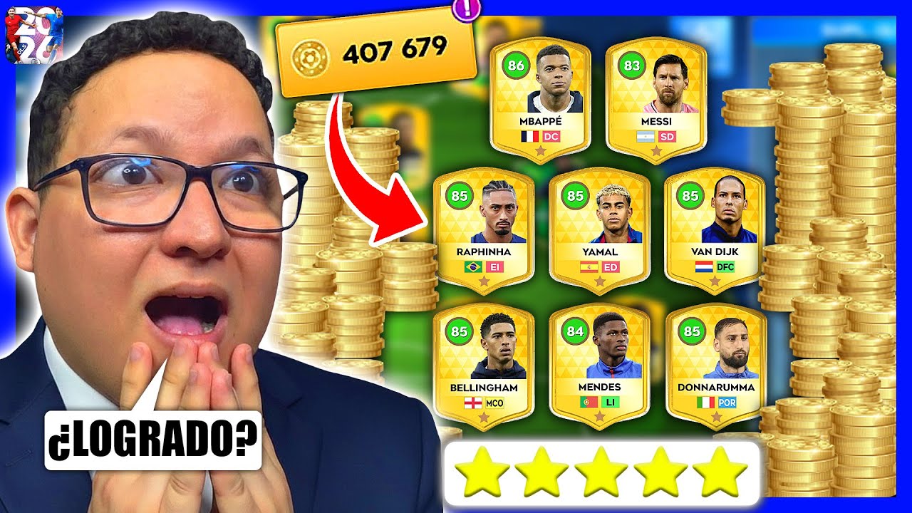 💰 GASTE 400,000 MONEDAS POR LA "MEJOR PLANTILLA" en DLS 26 🔥