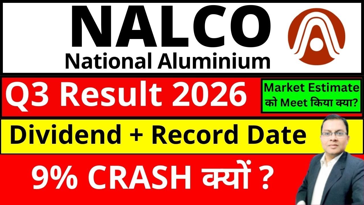 NALCO SHARE अचानक क्यों गिरा ?NALCO DIVIDEND I NALCO SHARE NEWS I NALCO Q3 RESULT 2026 I NATIONALUM