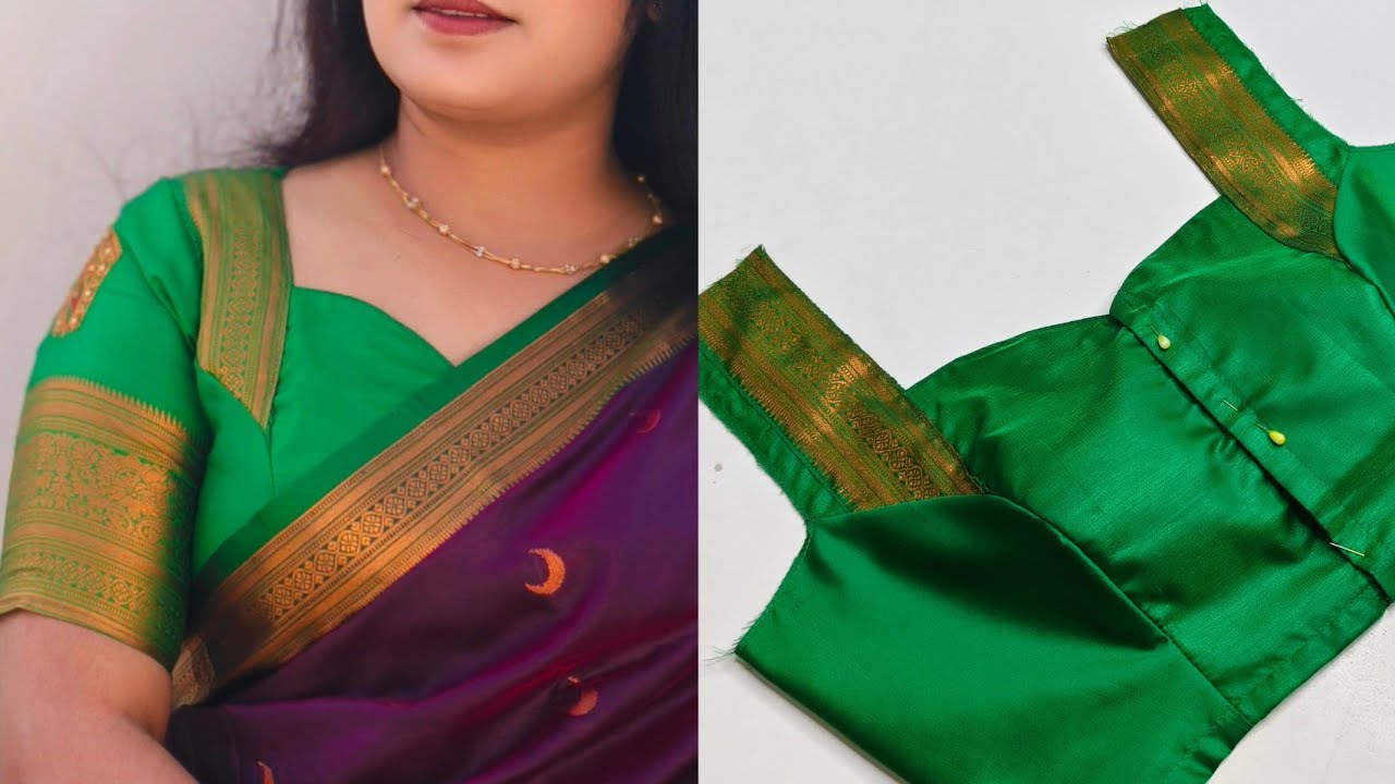 Front Neck Designer Blouse Design Cutting and Stitching | New Model Blouse Design | Blouse ki Design