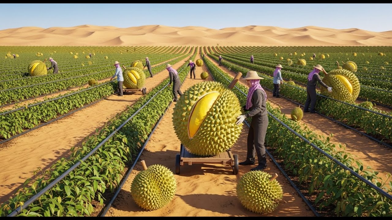 Shocking: They Tried Growing Durian in the Desert — The Results Will Amaze You