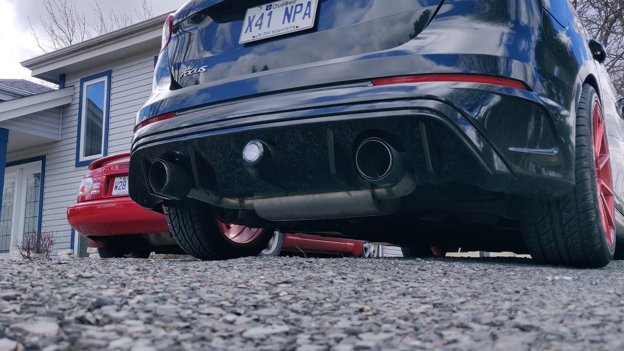 custom exhaust ford focus se 2012-2018