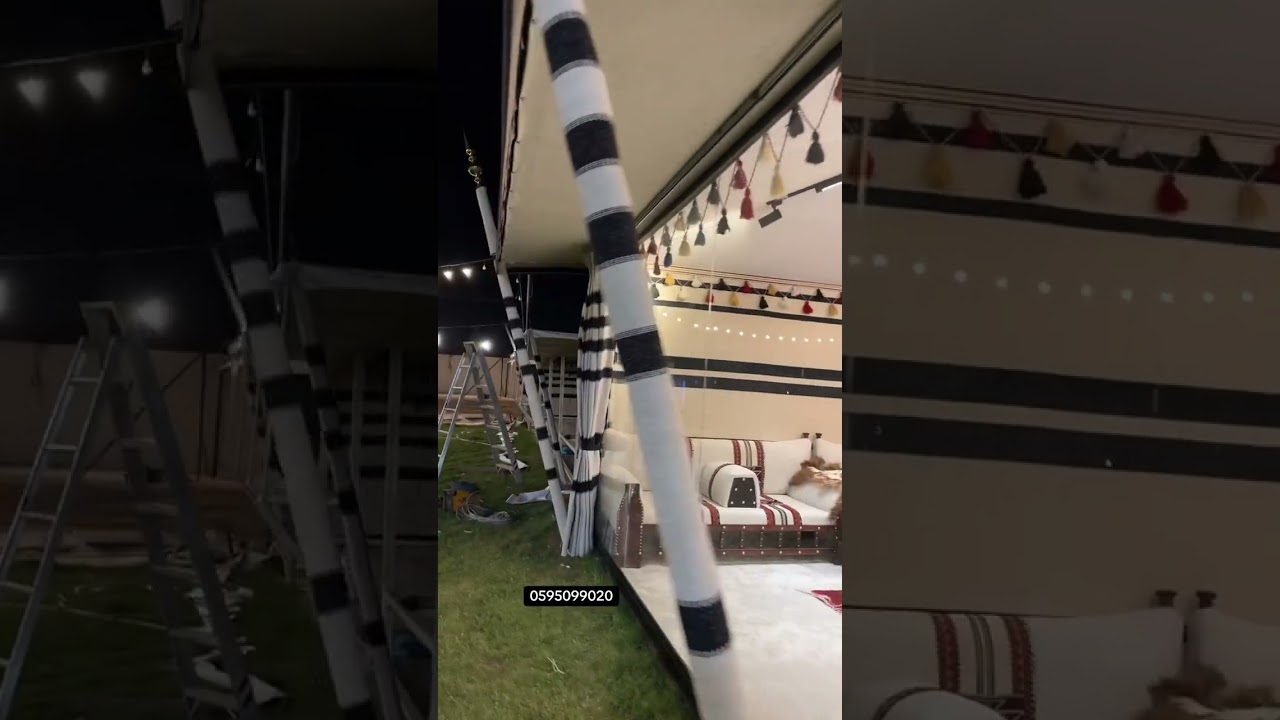 خيمة الصقور من شركة الصقر للخيام 