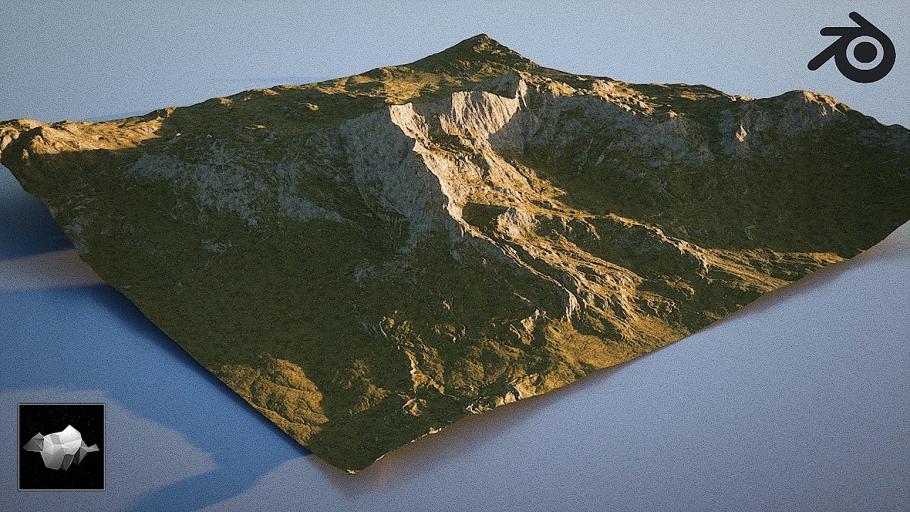 How to Create Terrain in Blender (Free)