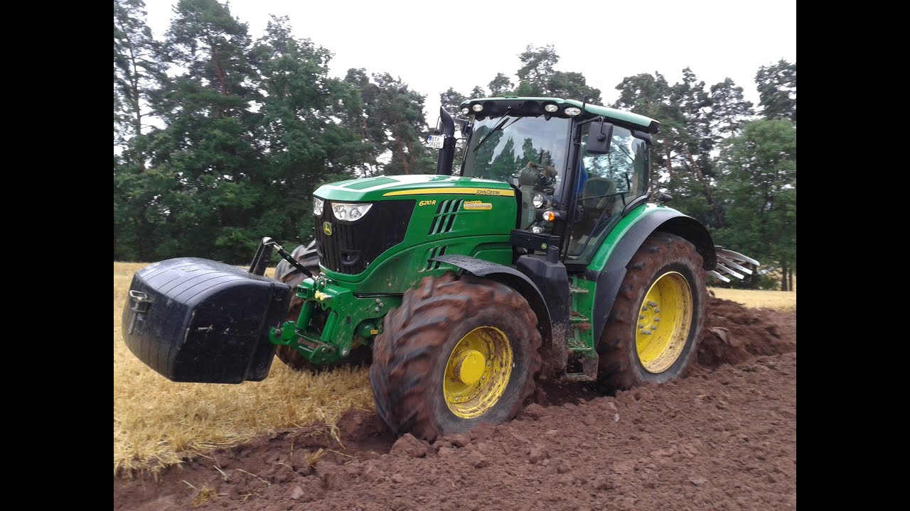 JohnDeere 6210R Lemken VariOpal 8x Prototype
