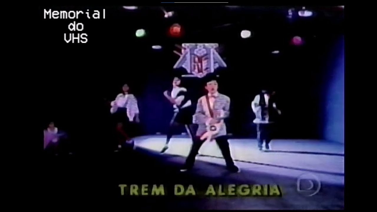 Luan e Vanessa + Trem da Alegria - Domingão do Faustão - 2000