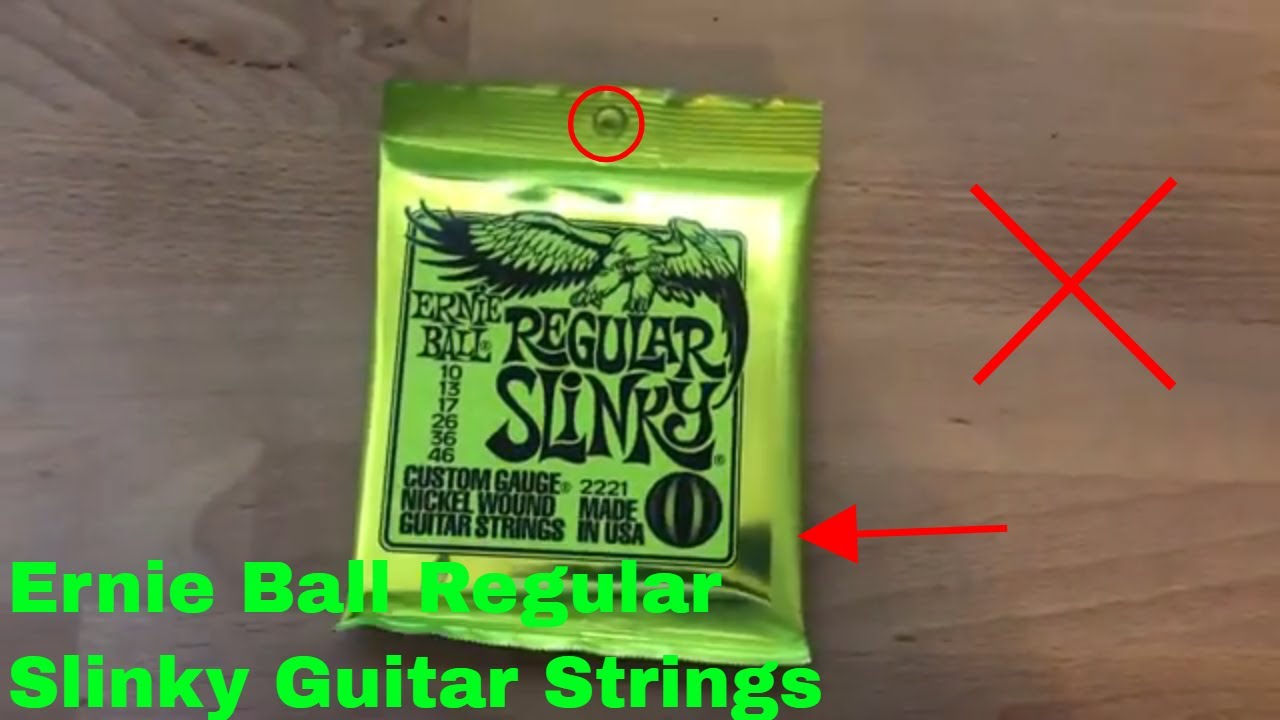 ✅  How To Use Ernie Ball Regular Slinky Guitar Strings Review