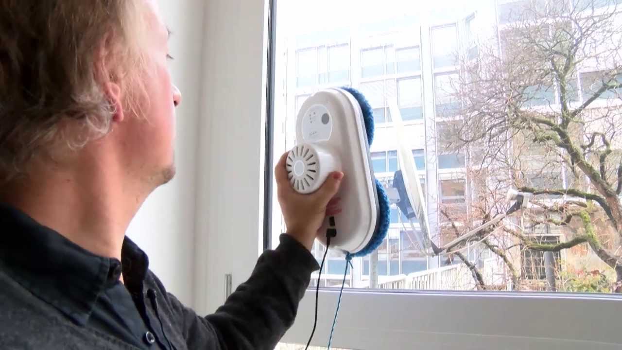 Fensterputzroboter sorgt f&uuml;r saubere Scheiben