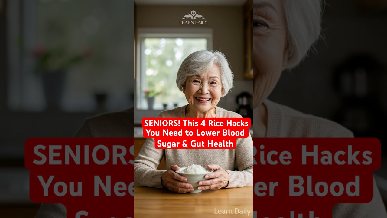 The 4 Rice Hacks Seniors Need To LOWER Blood Sugar & Gut Health | Learn Daily