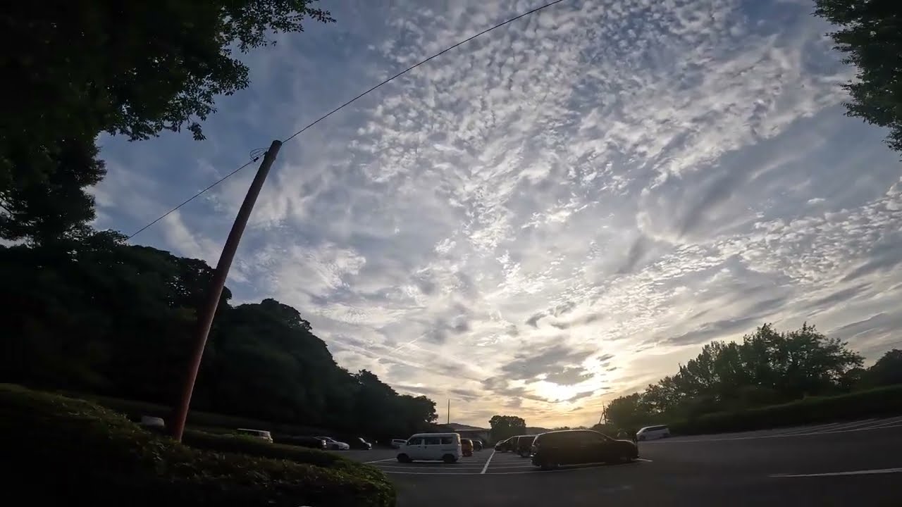 米子城跡　湊山公園 夕日02