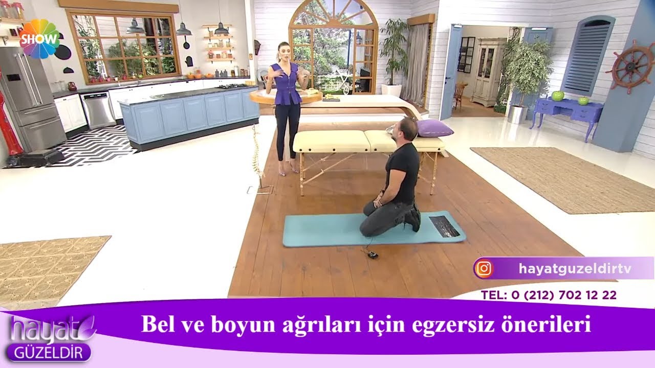 Bel ve boyun ağrıları için egzersiz önerileri