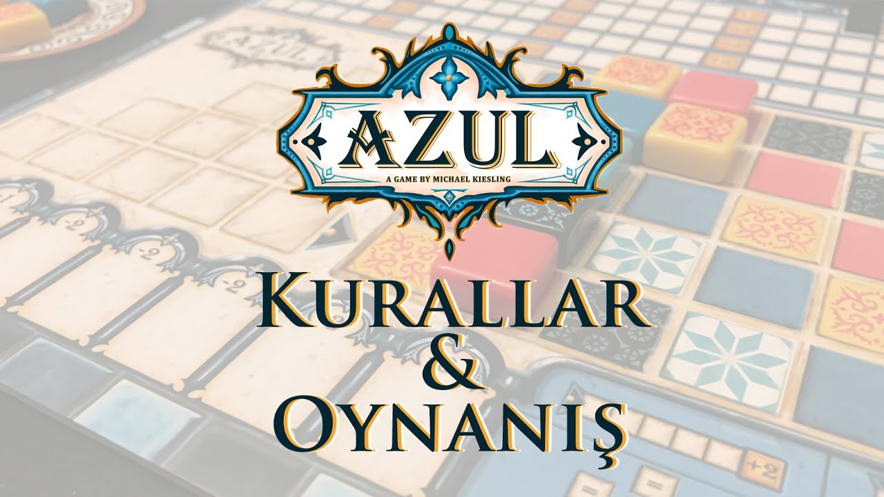 Azul Kutu Oyunu Türkçe - Kural Anlatımı ve Oynanış