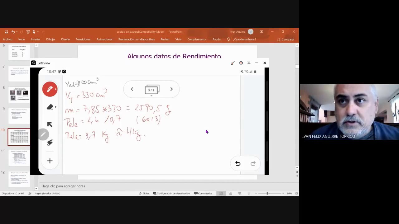 Calculo de costos en soldadura
