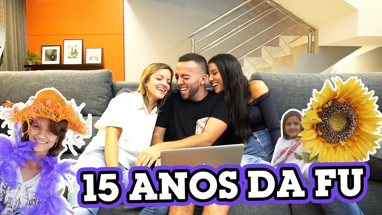 REAGINDO AS FOTOS DE 15 ANOS DA FU!! (INÉDITAS)