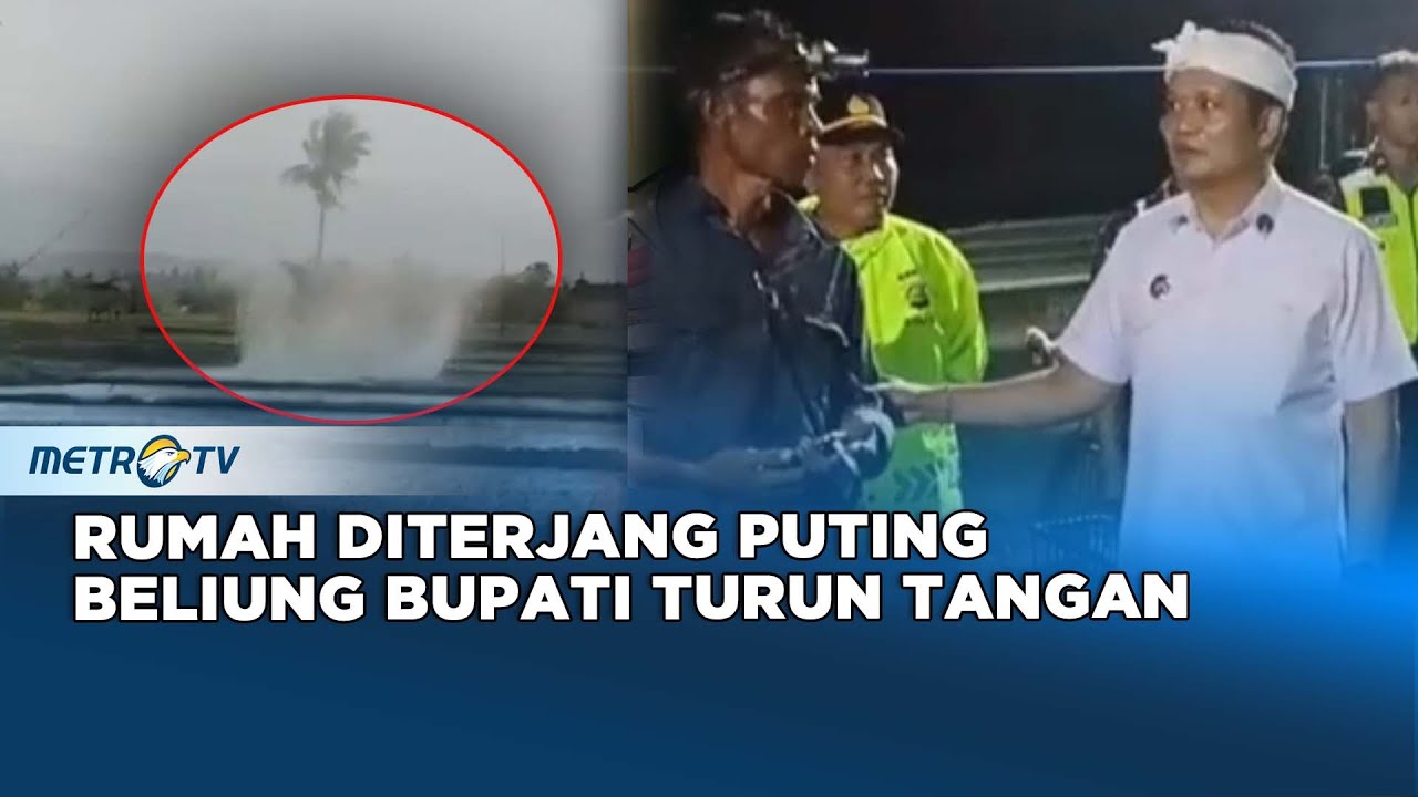 Angin Puting Beliung Terjang Jembrana Tiga Rumah Rusak dan Warga Mengungsi