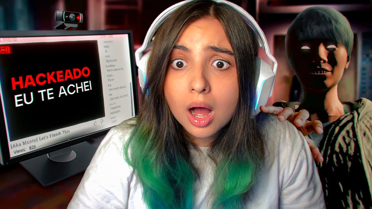 ABRI UMA LIVE MAS FUI HACKEADA e agora tem alguém me perseguindo... - Parasocial