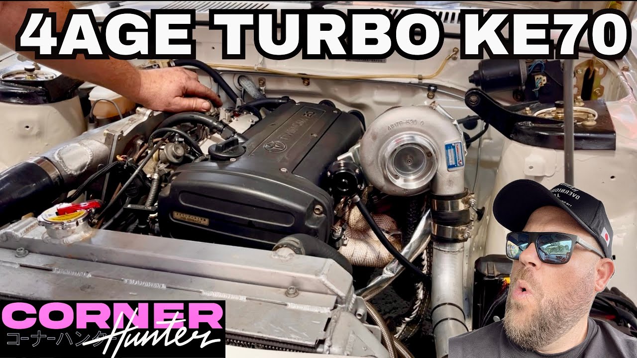 Wild JDM KE70🔥4AGE Turbo Build🔥