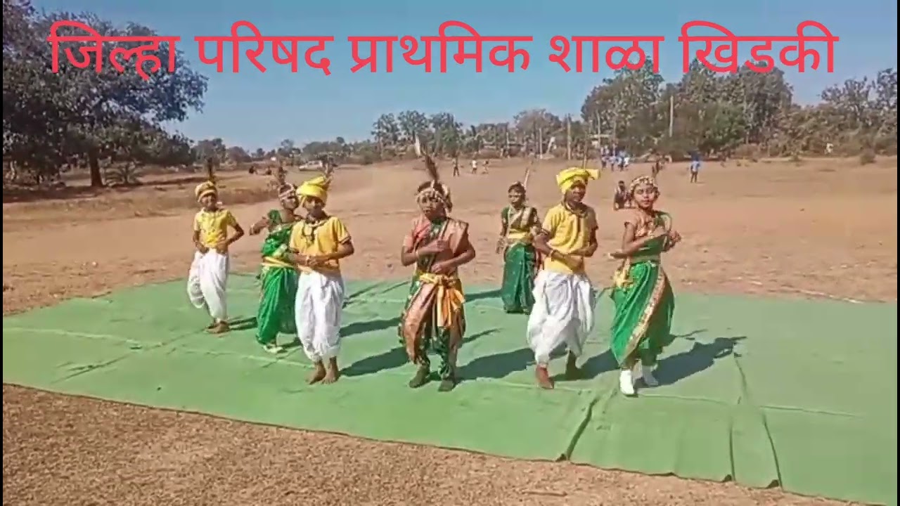 Malmi manda hirwale Gondi songs#Aadiwasi#zpschool #culturel festival #dancecompilation 