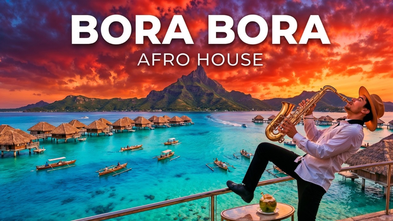 Bora Bora Sunset 🌅 Afro House & Sax DJ Mix | Deep Emotional Vibes