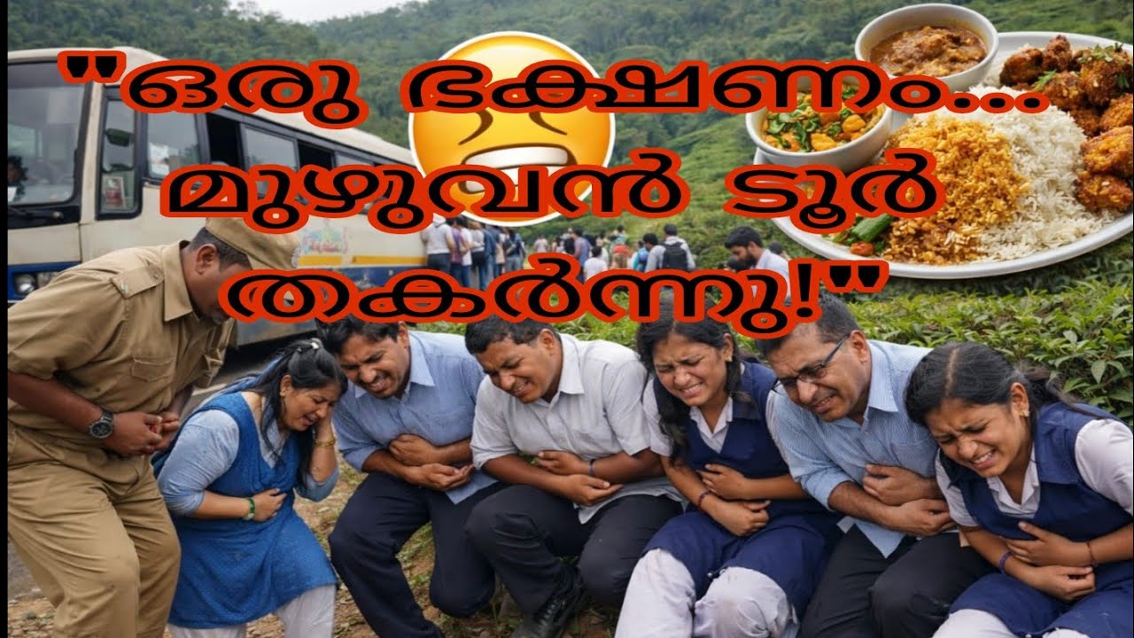 ഒരു ടൂർ… ഒരു ഭക്ഷണം… മുഴുവൻ ബസും തേയിലത്തോട്ടത്തിലേക്ക് ഓടി 😂