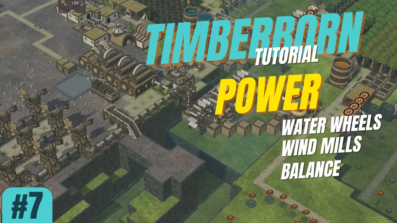 Water Wheels, Windmills & Power Balance | Folktails Tutorial Ep 7