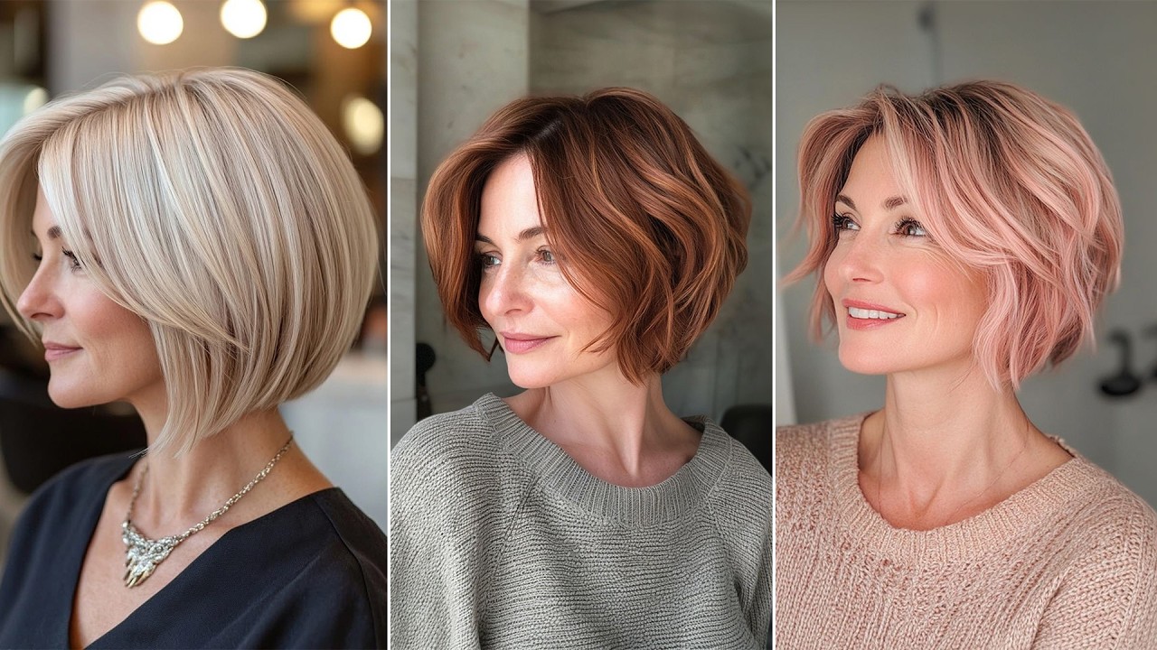 Corte De Cabelo Para 50+ 60+ 70+ Mulheres Elegant Styles For Women Over 50 With Thin Hair
