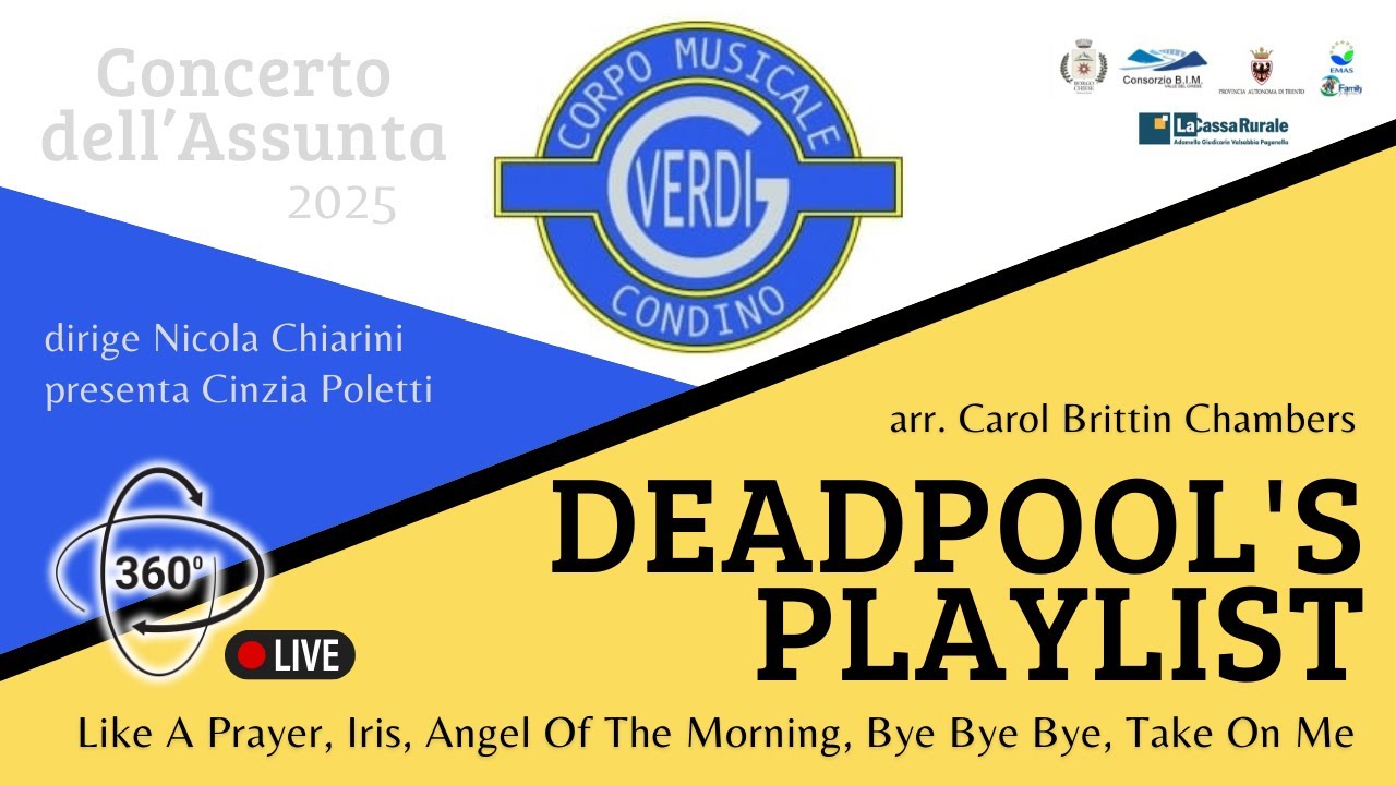 DEADPOOL'S PLAYLIST - Like a Prayer, Iris, Angel of the Morning, Bye Bye Bye, Take On Me - VR 360°
