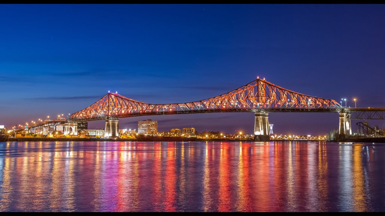 360 video crossing J-C bridge Montreal