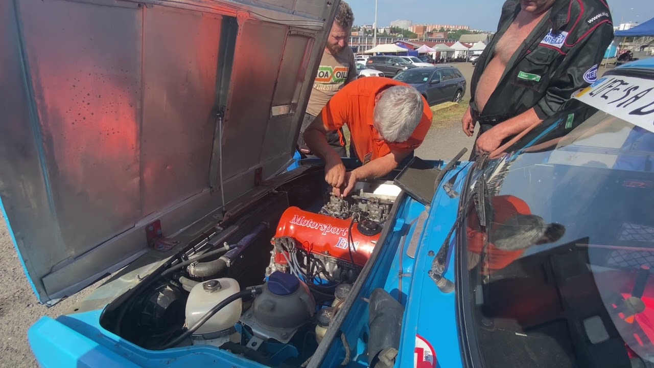 Jozef Béreš sn. Nastavenie weber karburatora na Lada VFTS Barum Rally 2022