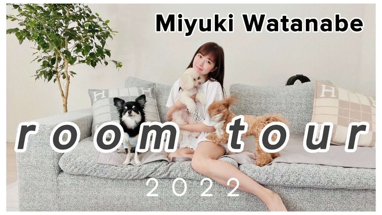ルームツアー|片付け前|1日だらだらしてたから撮ってみた|一人暮らし|インテリア|犬との暮らし|多頭飼い|渡辺美優紀|みるきー